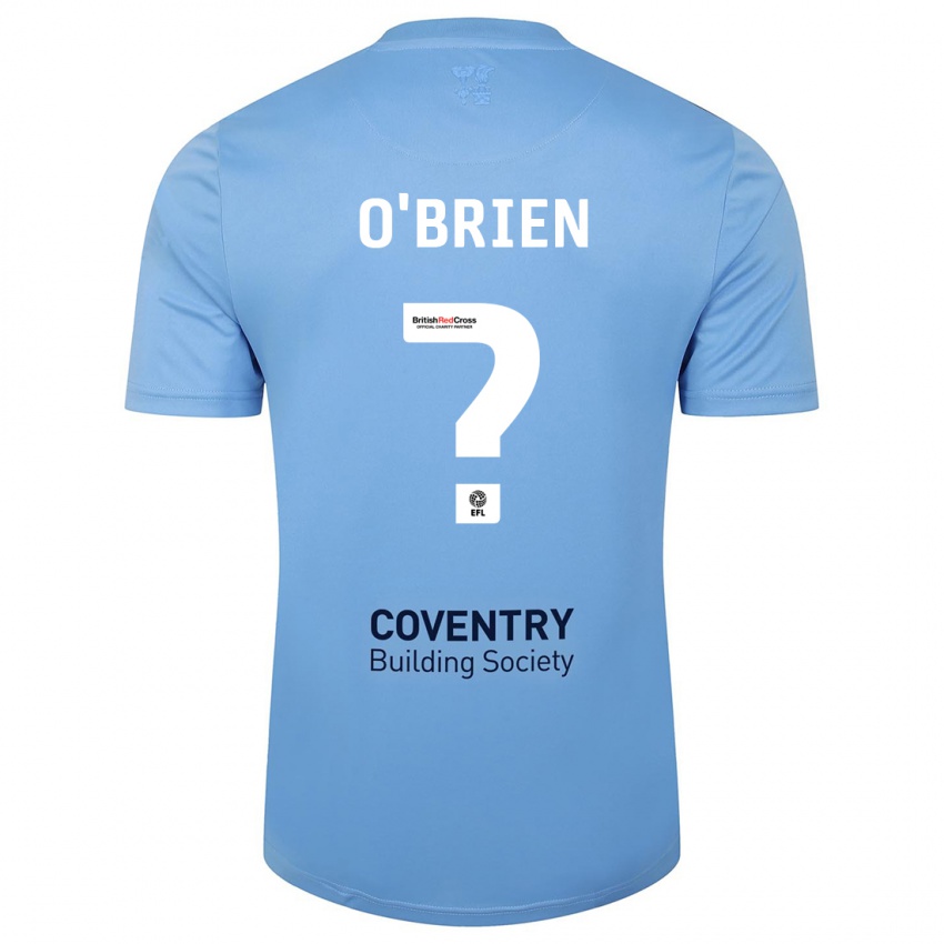 Niño Camiseta Fionn O'brien #0 Cielo Azul 1ª Equipación 2023/24 La Camisa Perú