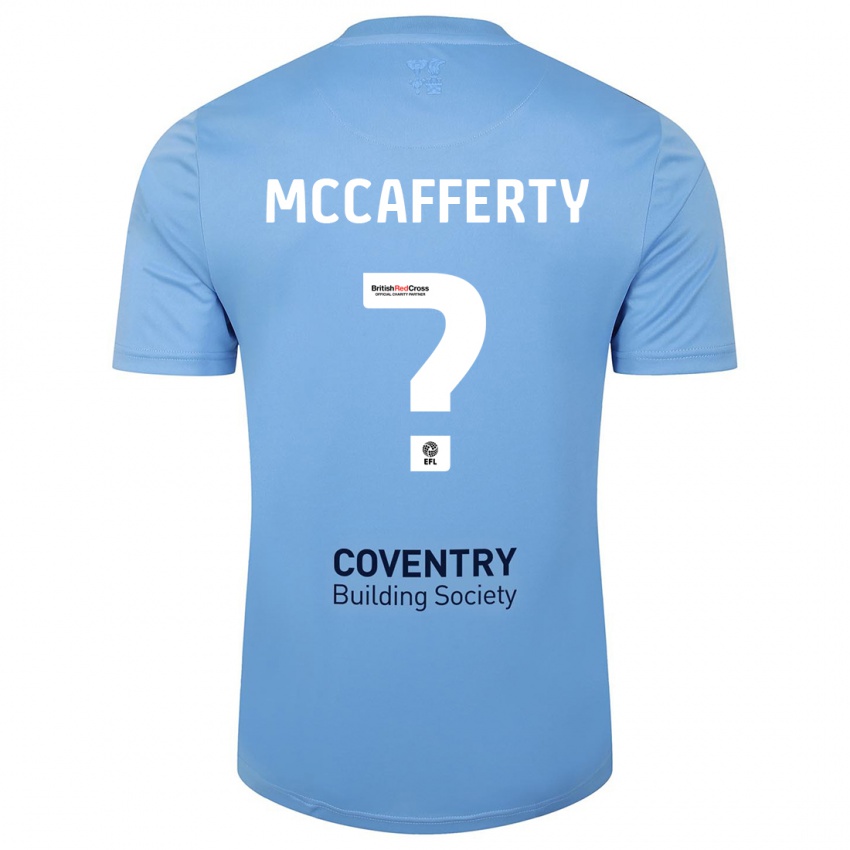 Niño Camiseta Lewys Mccafferty #0 Cielo Azul 1ª Equipación 2023/24 La Camisa Perú