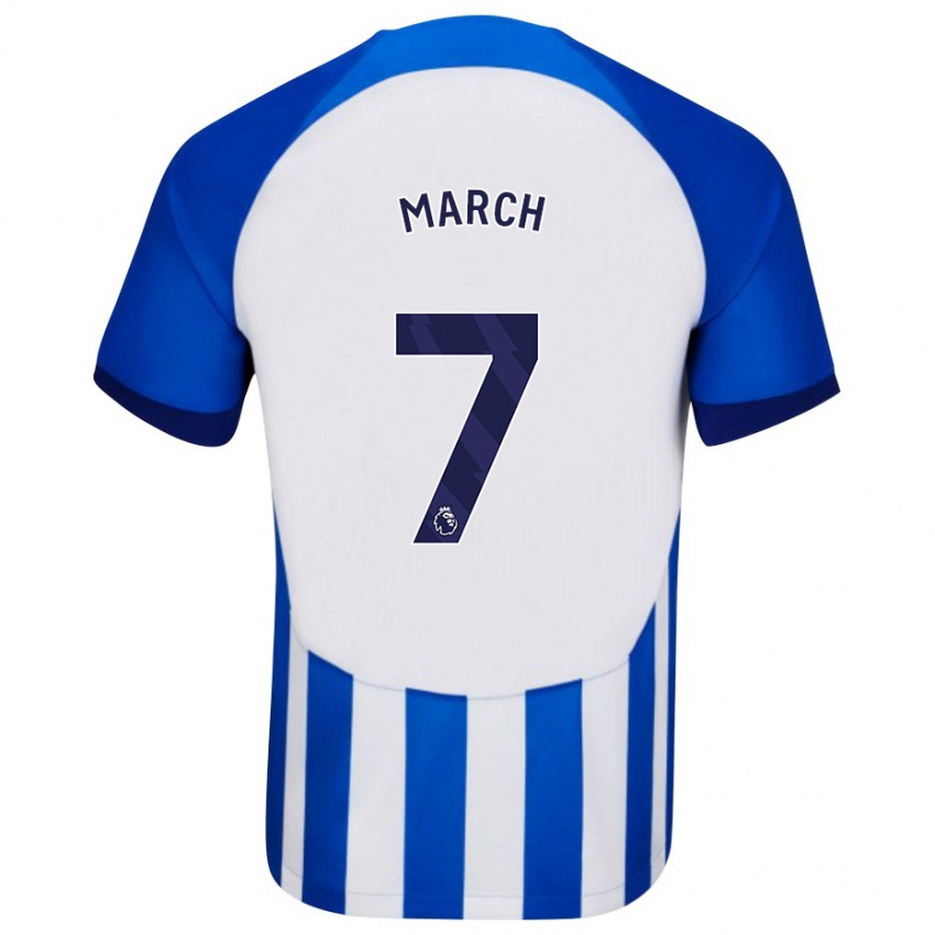 Niño Camiseta Solly March #7 Azul 1ª Equipación 2023/24 La Camisa Perú