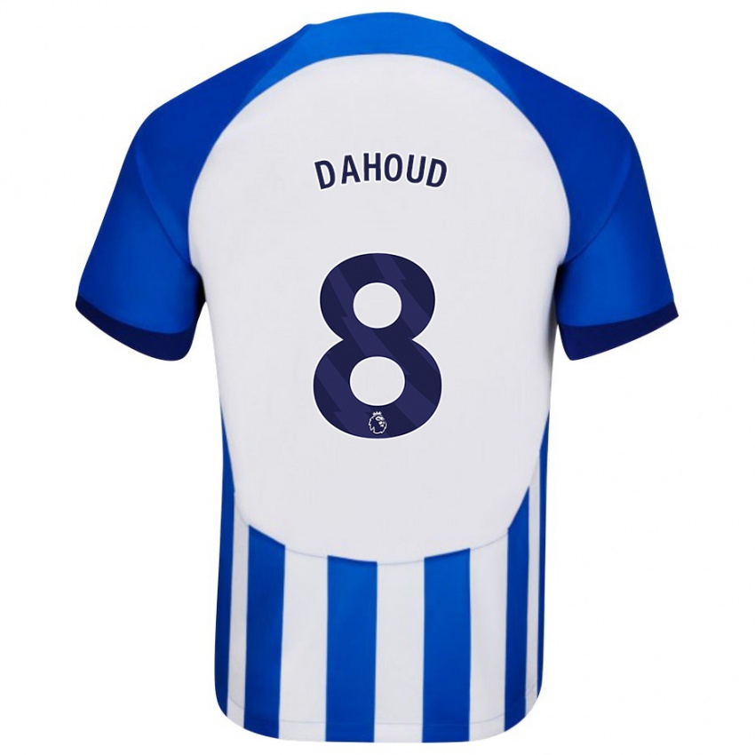 Niño Camiseta Mahmoud Dahoud #8 Azul 1ª Equipación 2023/24 La Camisa Perú