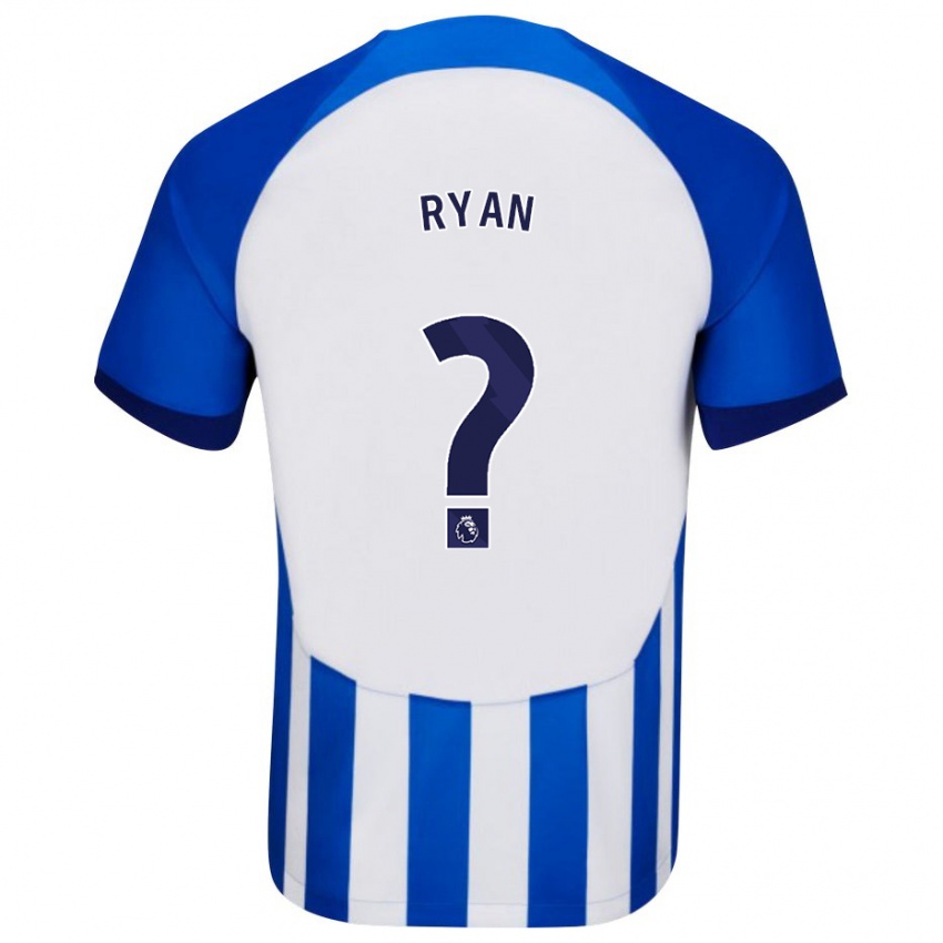 Niño Camiseta Kain Ryan #0 Azul 1ª Equipación 2023/24 La Camisa Perú