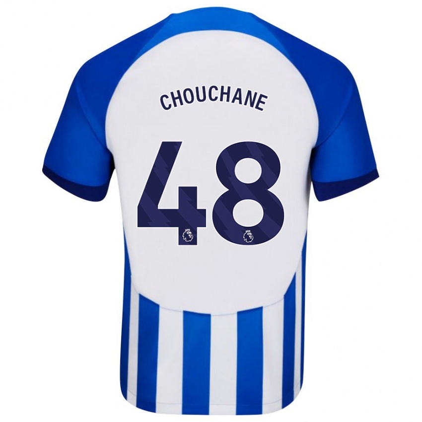 Niño Camiseta Samy Chouchane #48 Azul 1ª Equipación 2023/24 La Camisa Perú