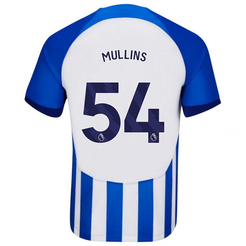 Niño Camiseta Jamie Mullins #54 Azul 1ª Equipación 2023/24 La Camisa Perú