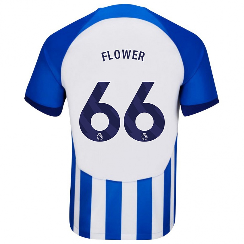 Niño Camiseta Louis Flower #66 Azul 1ª Equipación 2023/24 La Camisa Perú