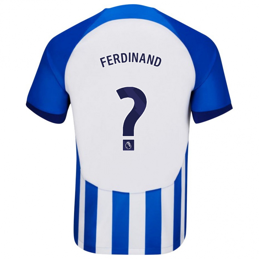 Niño Camiseta Lorenz Ferdinand #0 Azul 1ª Equipación 2023/24 La Camisa Perú