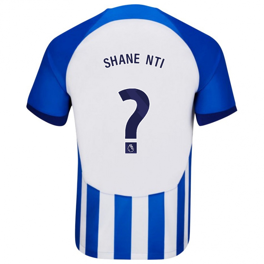 Niño Camiseta Shane Nti #0 Azul 1ª Equipación 2023/24 La Camisa Perú