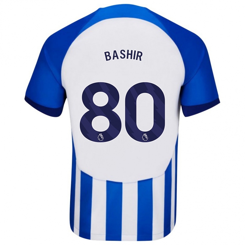 Niño Camiseta Sahil Bashir #80 Azul 1ª Equipación 2023/24 La Camisa Perú