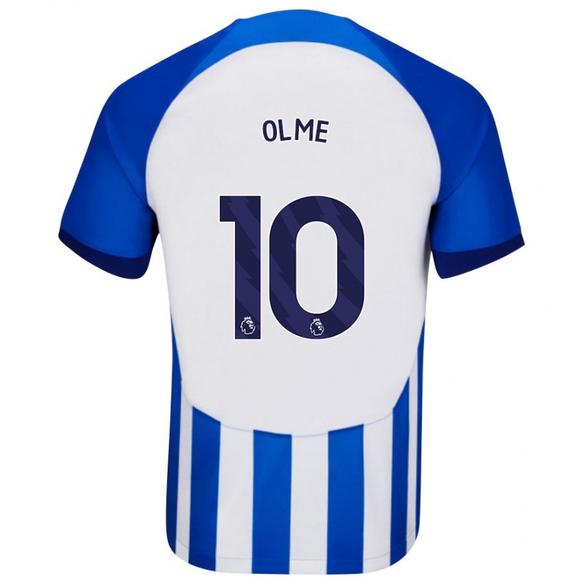 Niño Camiseta Julia Margareta Zigiotti Olme #10 Azul 1ª Equipación 2023/24 La Camisa Perú