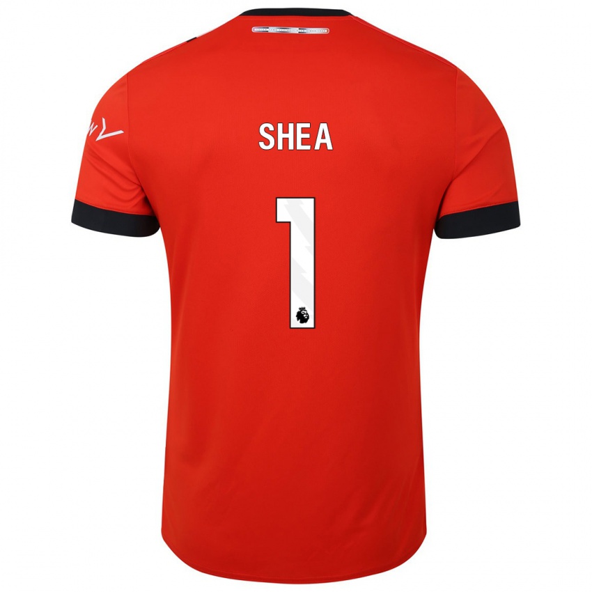 Niño Camiseta James Shea #1 Rojo 1ª Equipación 2023/24 La Camisa Perú