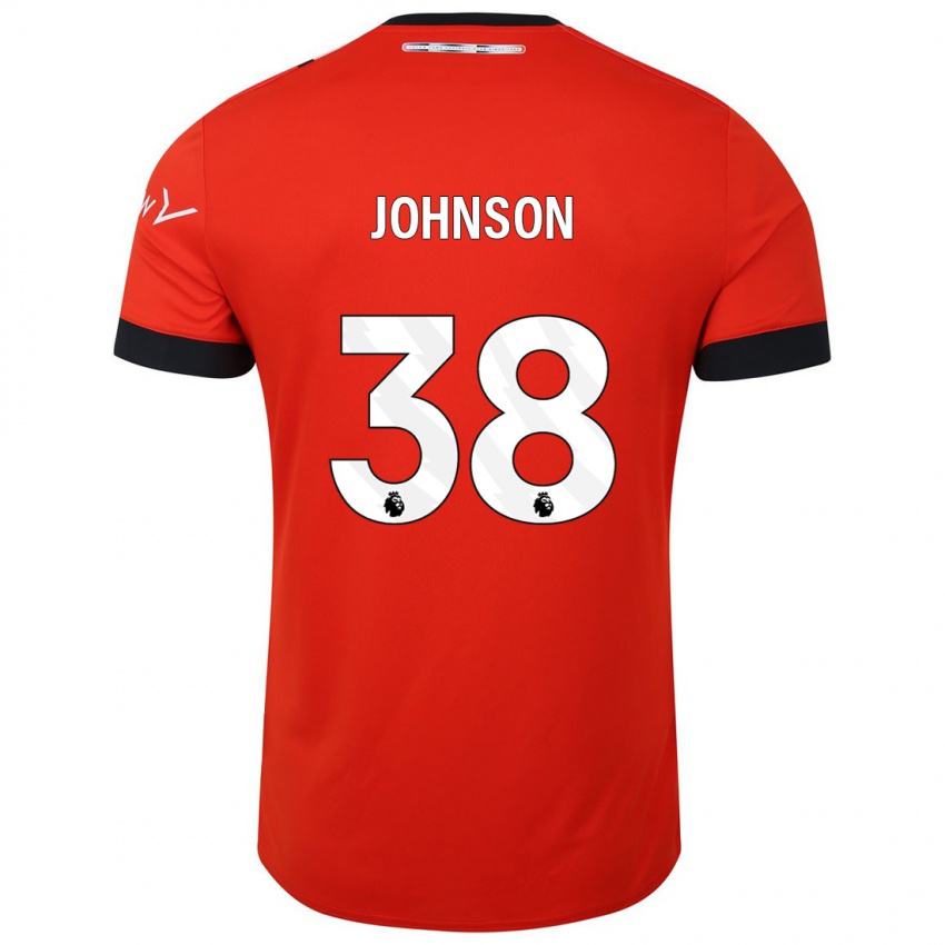 Niño Camiseta Joe Johnson #38 Rojo 1ª Equipación 2023/24 La Camisa Perú