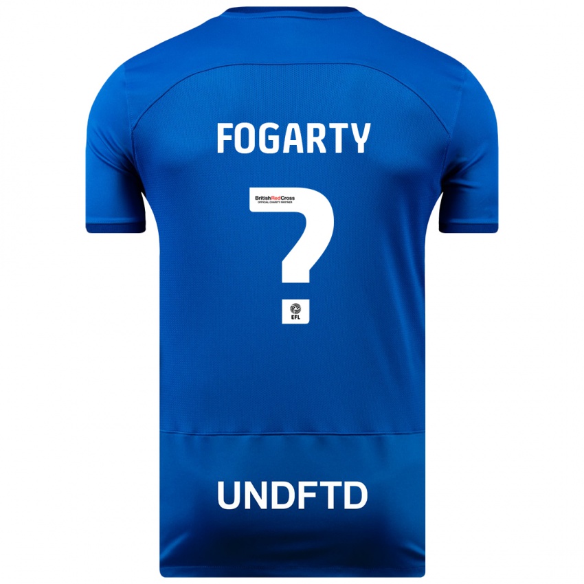 Niño Camiseta Tom Fogarty #0 Azul 1ª Equipación 2023/24 La Camisa Perú