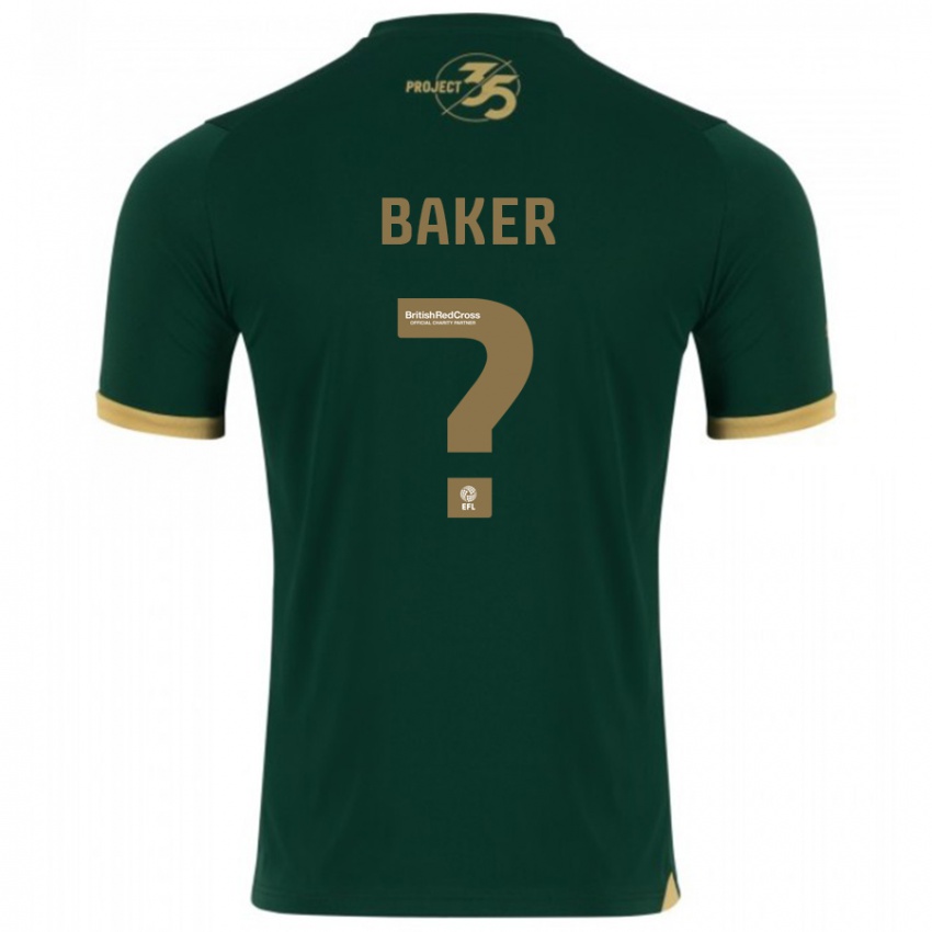 Niño Camiseta Zak Baker #0 Verde 1ª Equipación 2023/24 La Camisa Perú