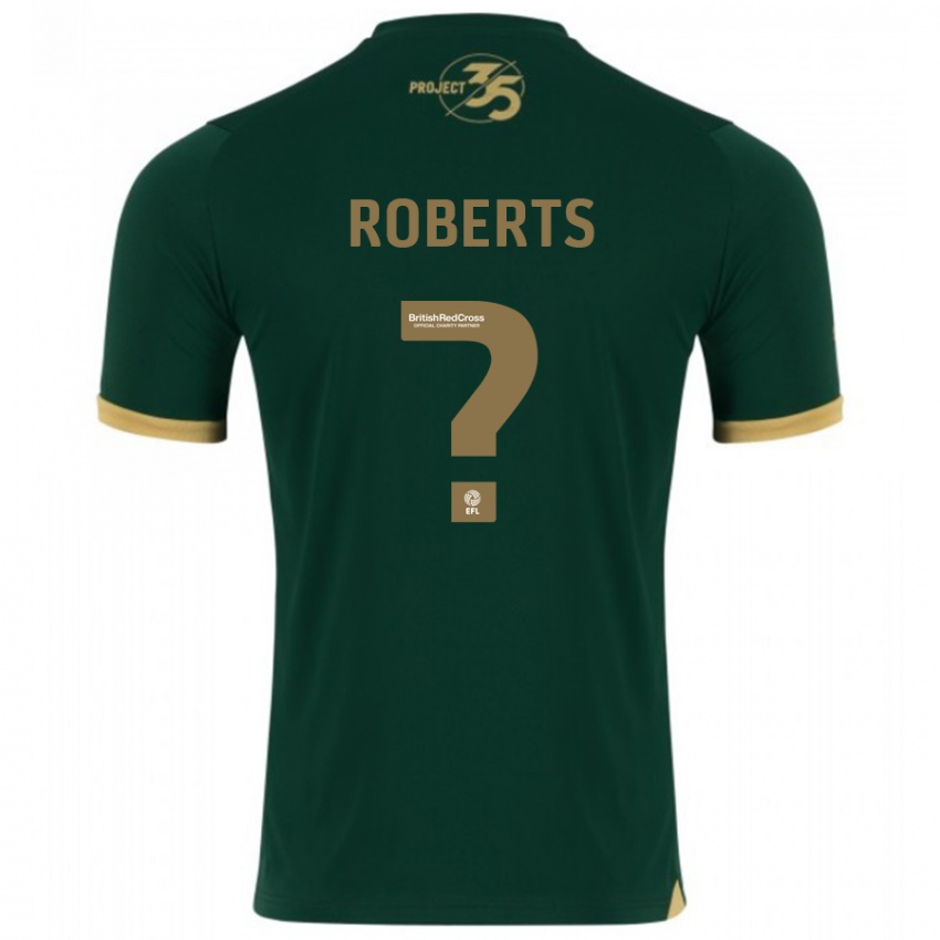 Niño Camiseta Caleb Roberts #0 Verde 1ª Equipación 2023/24 La Camisa Perú