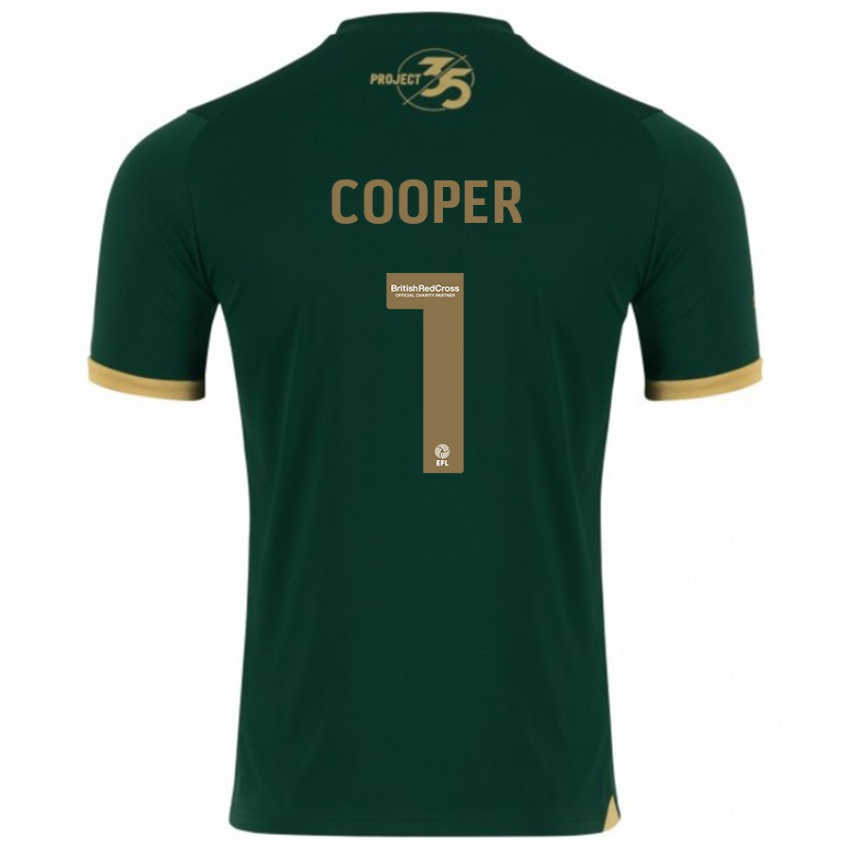 Niño Camiseta Michael Cooper #1 Verde 1ª Equipación 2023/24 La Camisa Perú