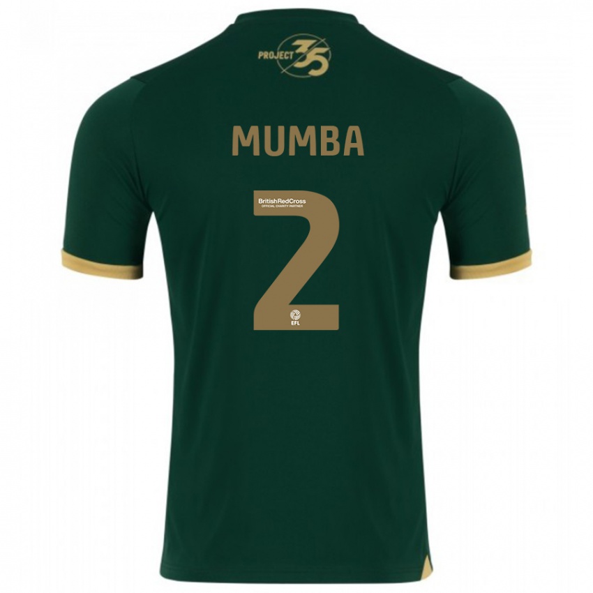 Niño Camiseta Bali Mumba #2 Verde 1ª Equipación 2023/24 La Camisa Perú