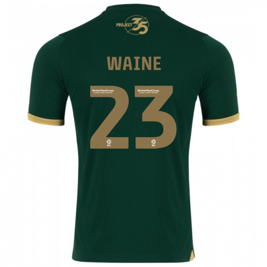 Niño Camiseta Ben Waine #23 Verde 1ª Equipación 2023/24 La Camisa Perú