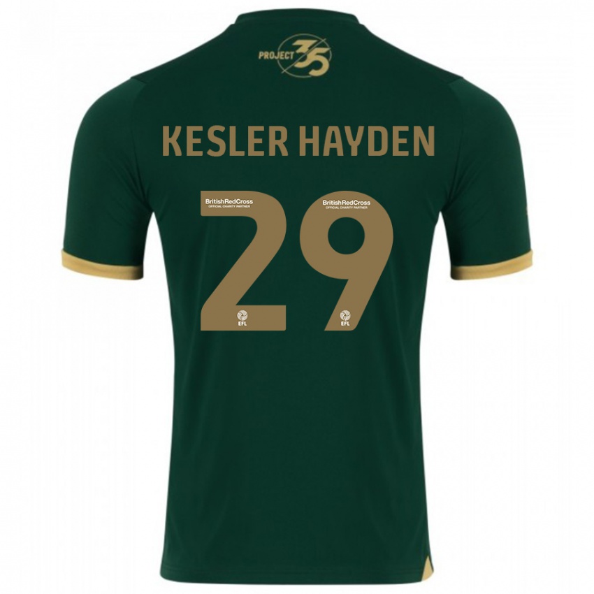 Niño Camiseta Kaine Kesler-Hayden #29 Verde 1ª Equipación 2023/24 La Camisa Perú