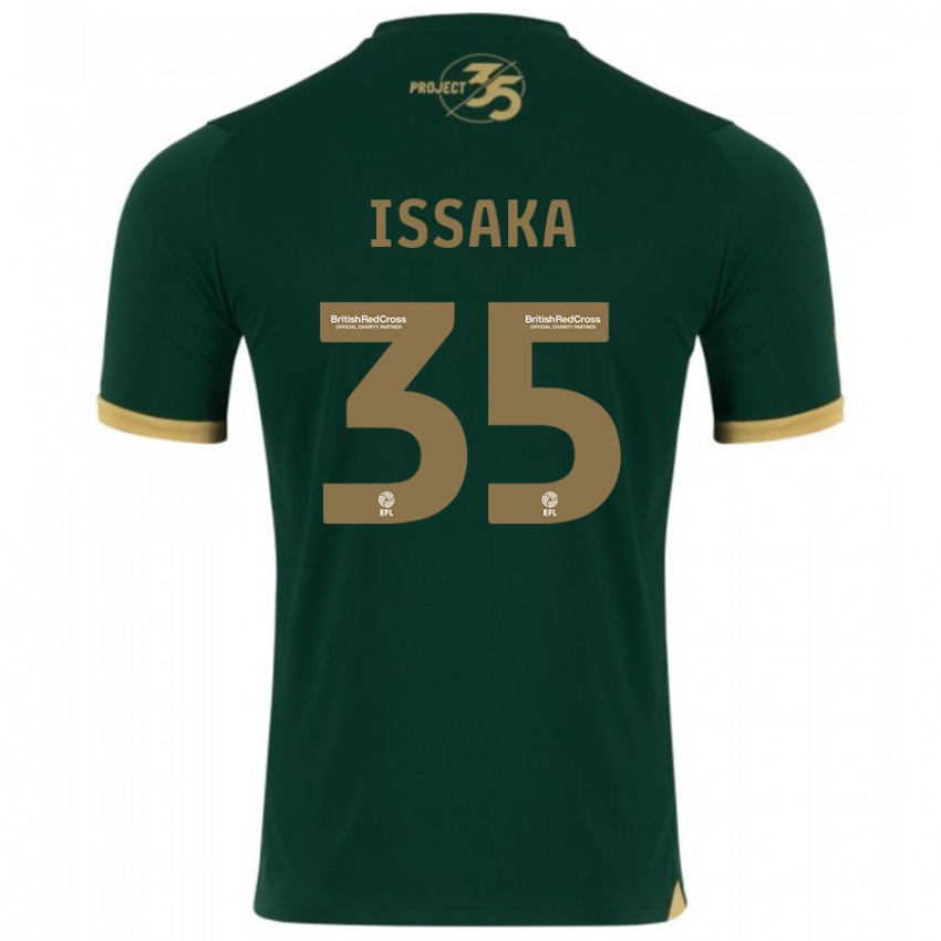 Niño Camiseta Freddie Issaka #35 Verde 1ª Equipación 2023/24 La Camisa Perú