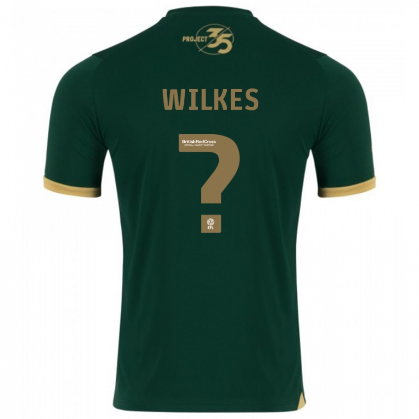 Niño Camiseta Finley Wilkes #0 Verde 1ª Equipación 2023/24 La Camisa Perú