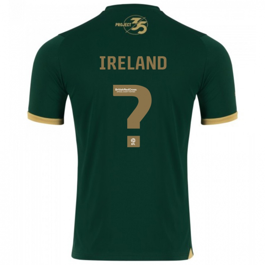 Niño Camiseta Jensen Ireland #0 Verde 1ª Equipación 2023/24 La Camisa Perú