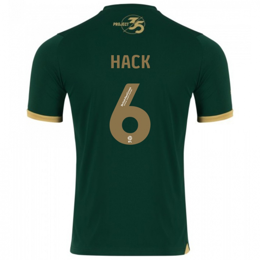 Niño Camiseta Lucy Hack #6 Verde 1ª Equipación 2023/24 La Camisa Perú