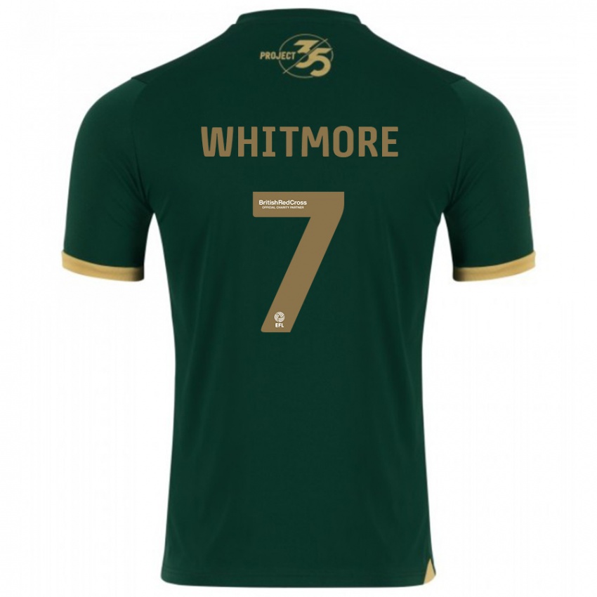 Niño Camiseta Charlotte Whitmore #7 Verde 1ª Equipación 2023/24 La Camisa Perú