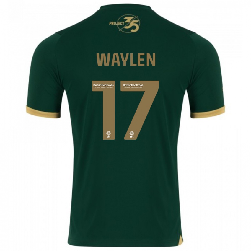 Niño Camiseta Libby Waylen #17 Verde 1ª Equipación 2023/24 La Camisa Perú