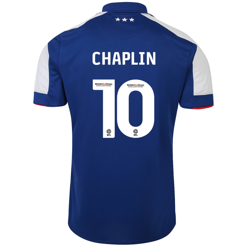 Niño Camiseta Conor Chaplin #10 Azul 1ª Equipación 2023/24 La Camisa Perú