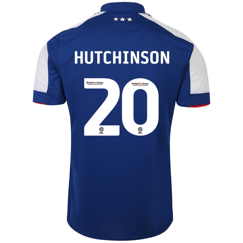 Niño Camiseta Omari Hutchinson #20 Azul 1ª Equipación 2023/24 La Camisa Perú