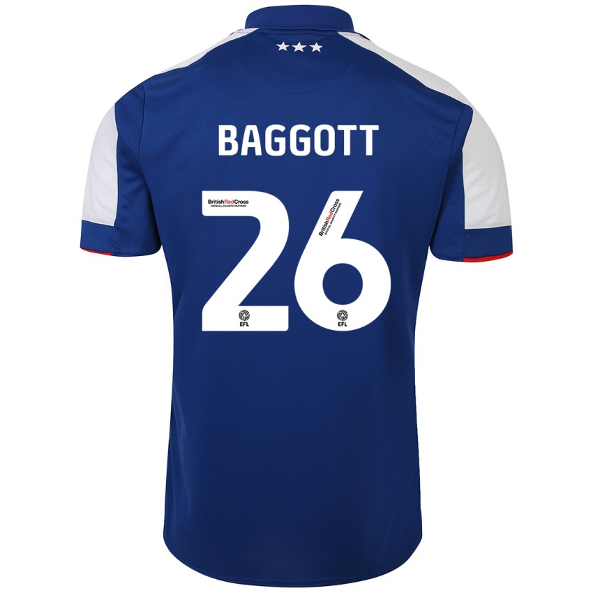 Niño Camiseta Elkan Baggott #26 Azul 1ª Equipación 2023/24 La Camisa Perú