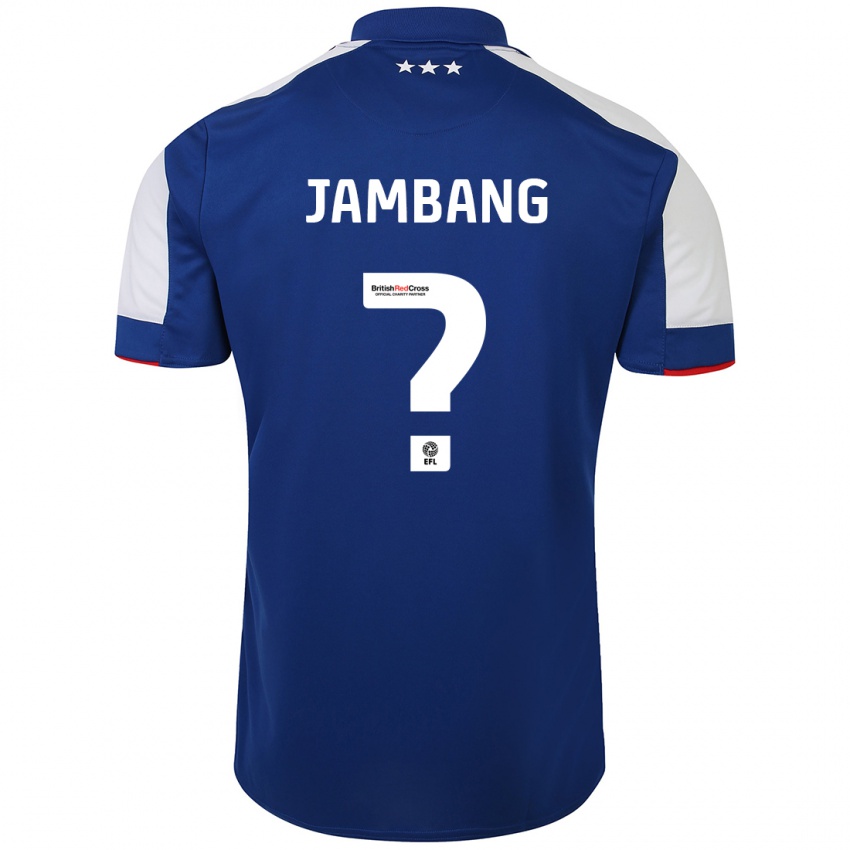 Niño Camiseta Ayyuba Jambang #0 Azul 1ª Equipación 2023/24 La Camisa Perú