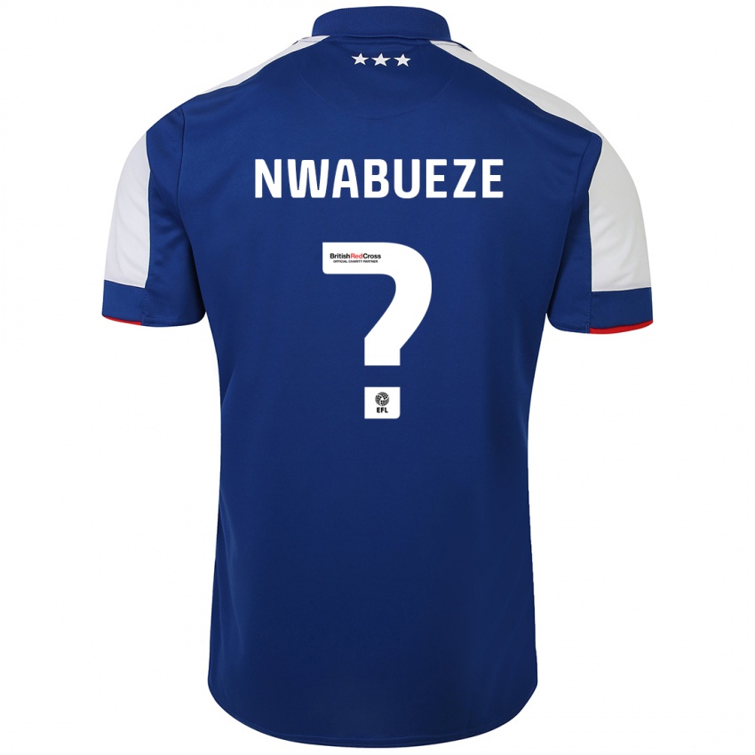 Niño Camiseta Jesse Nwabueze #0 Azul 1ª Equipación 2023/24 La Camisa Perú