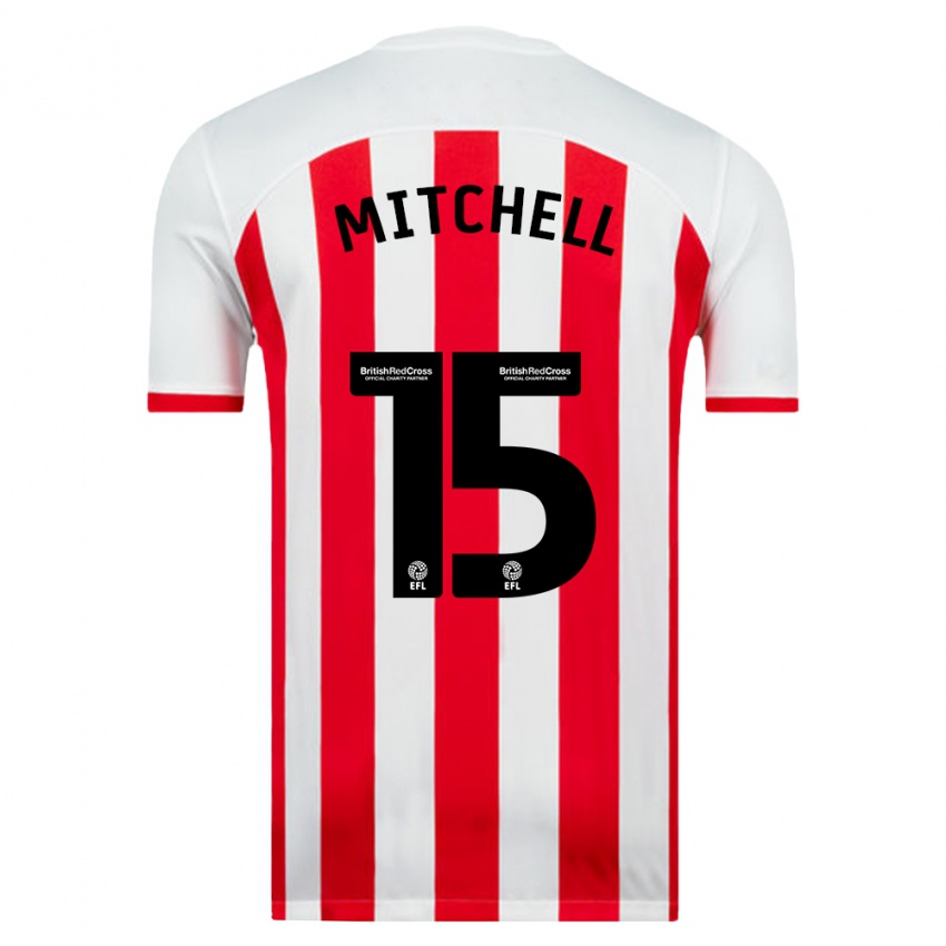 Niño Camiseta Cuba Mitchell #15 Blanco 1ª Equipación 2023/24 La Camisa Perú