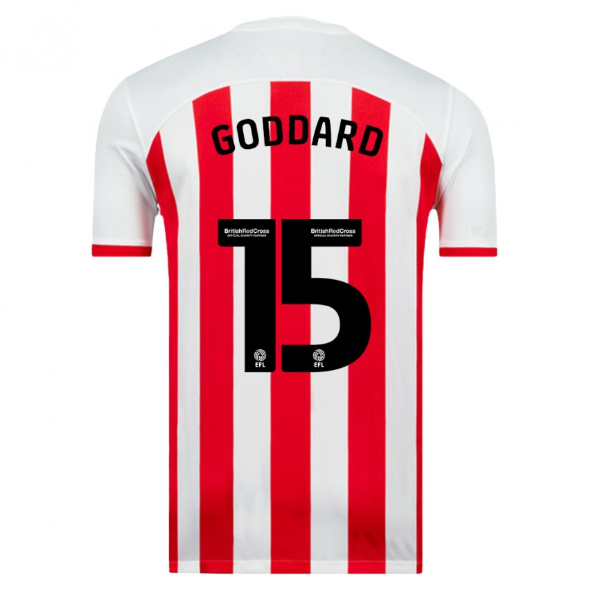 Niño Camiseta Amy Goddard #15 Blanco 1ª Equipación 2023/24 La Camisa Perú