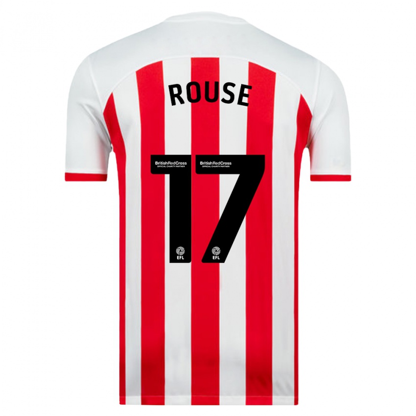 Niño Camiseta Mollie Rouse #17 Blanco 1ª Equipación 2023/24 La Camisa Perú