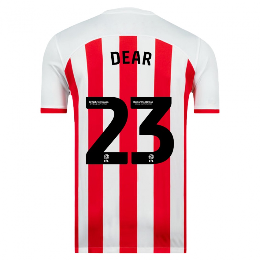 Niño Camiseta Jenna Dear #23 Blanco 1ª Equipación 2023/24 La Camisa Perú