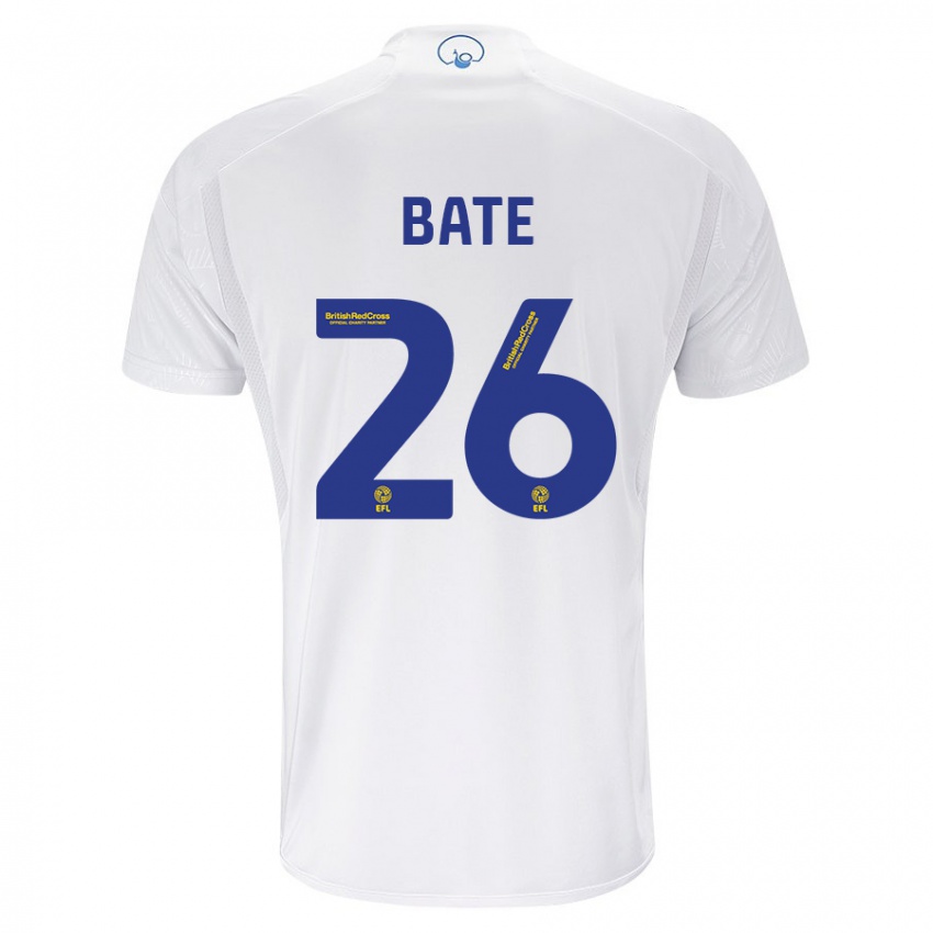 Niño Camiseta Lewis Bate #26 Blanco 1ª Equipación 2023/24 La Camisa Perú