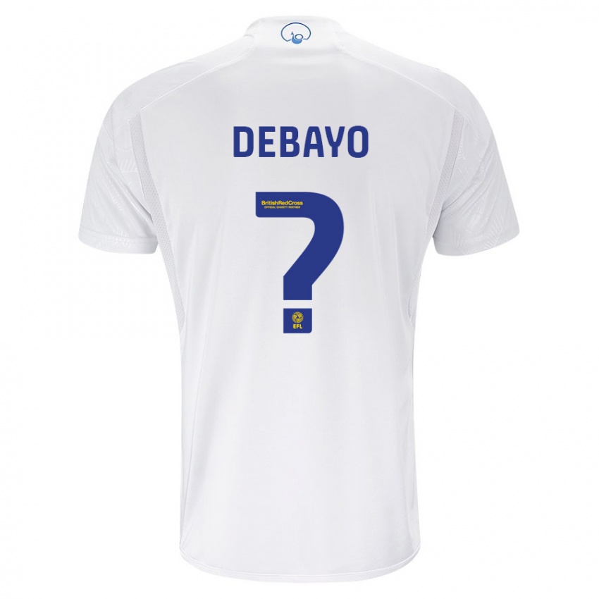 Niño Camiseta James Debayo #0 Blanco 1ª Equipación 2023/24 La Camisa Perú