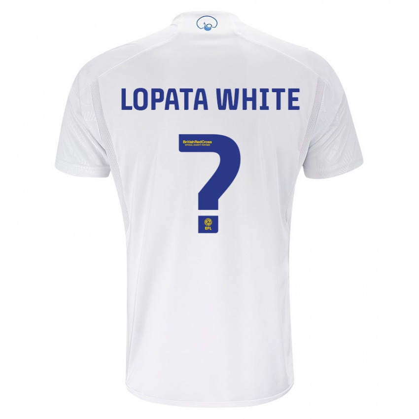 Niño Camiseta Reuben Lopata-White #0 Blanco 1ª Equipación 2023/24 La Camisa Perú