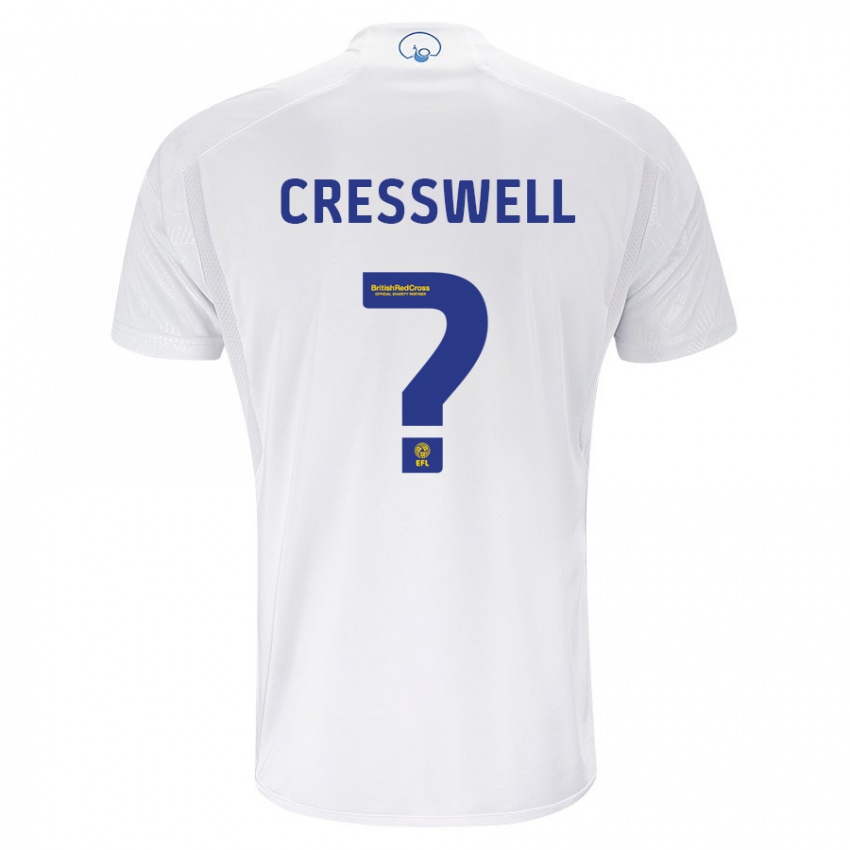 Niño Camiseta Alfie Cresswell #0 Blanco 1ª Equipación 2023/24 La Camisa Perú