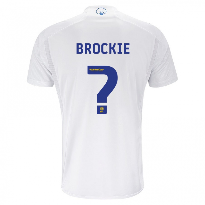 Niño Camiseta Devon Brockie #0 Blanco 1ª Equipación 2023/24 La Camisa Perú