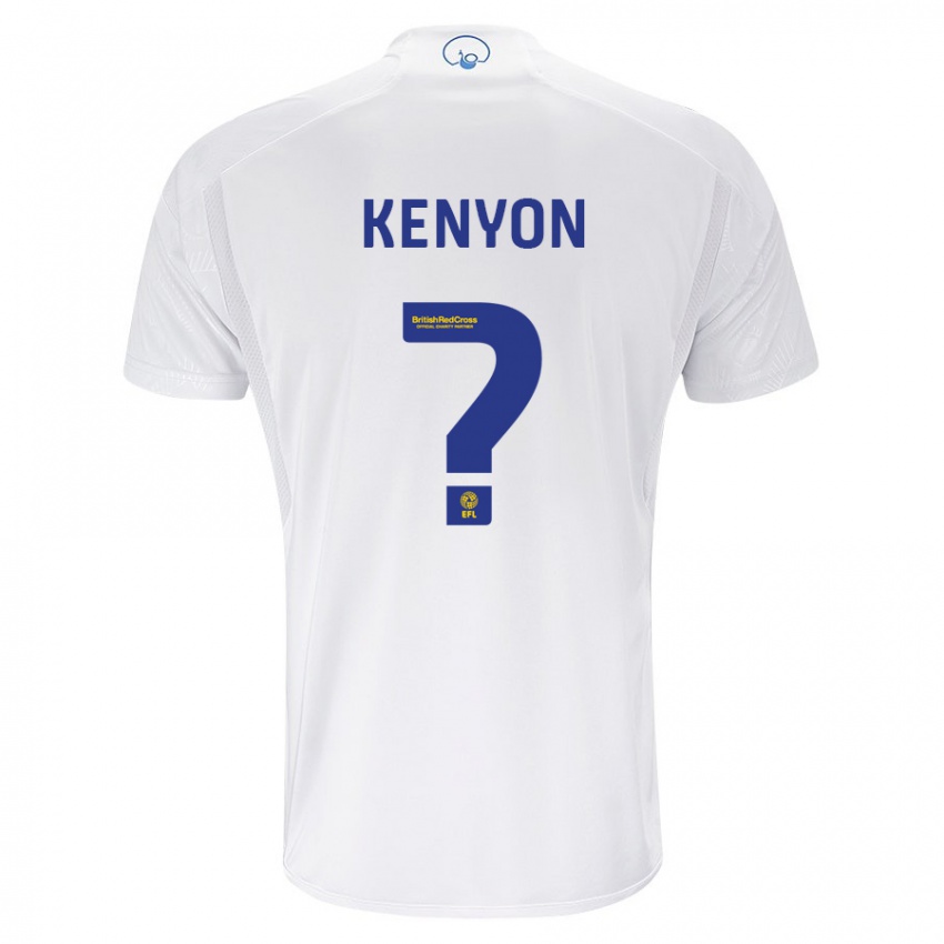 Niño Camiseta George Kenyon #0 Blanco 1ª Equipación 2023/24 La Camisa Perú