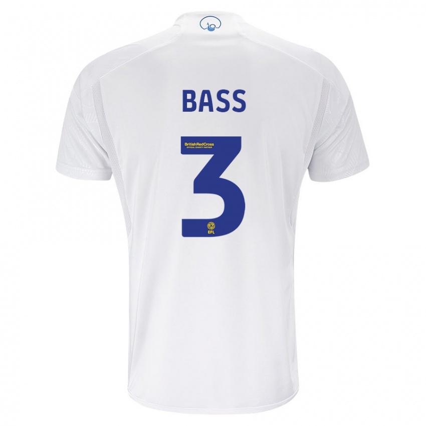 Niño Camiseta Rebekah Bass #3 Blanco 1ª Equipación 2023/24 La Camisa Perú