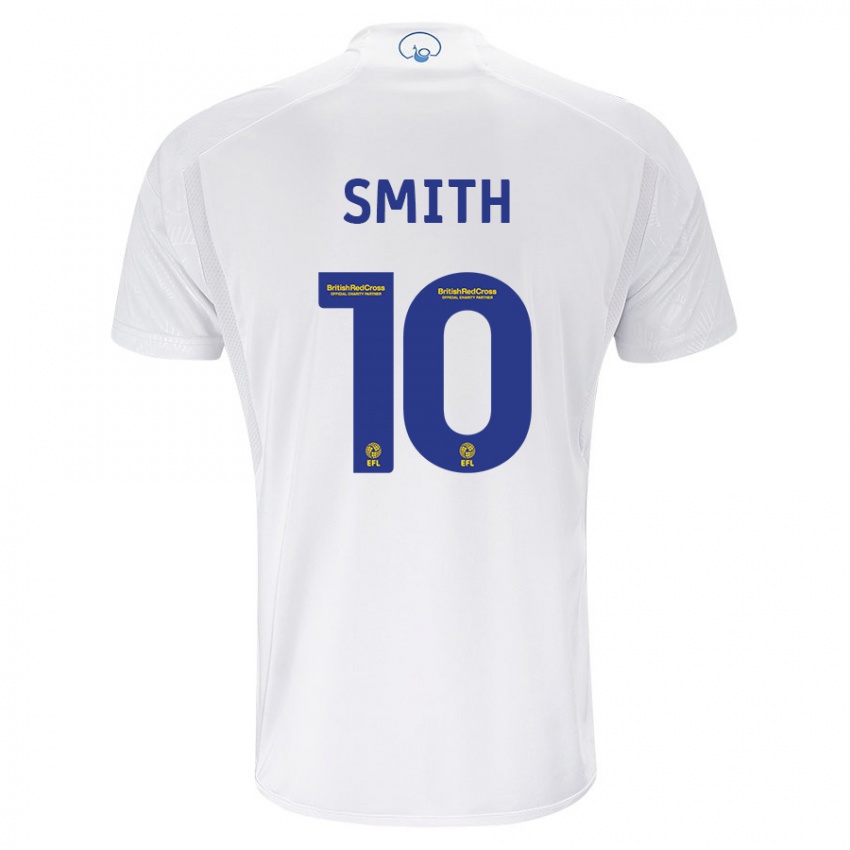 Niño Camiseta Kathryn Smith #10 Blanco 1ª Equipación 2023/24 La Camisa Perú