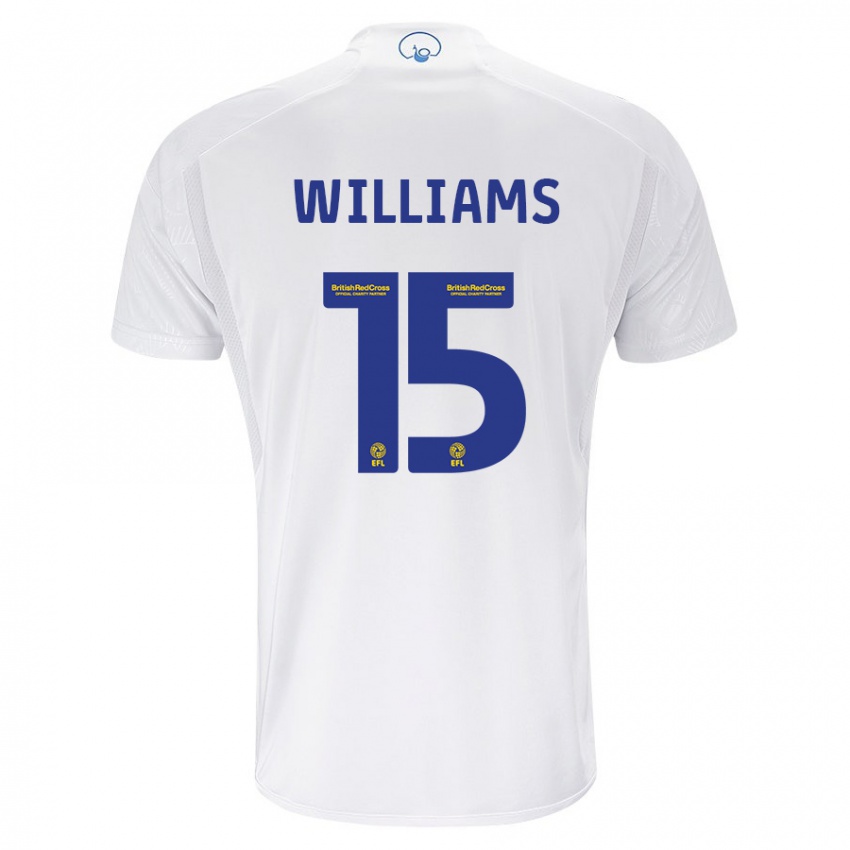 Niño Camiseta Paige Williams #15 Blanco 1ª Equipación 2023/24 La Camisa Perú