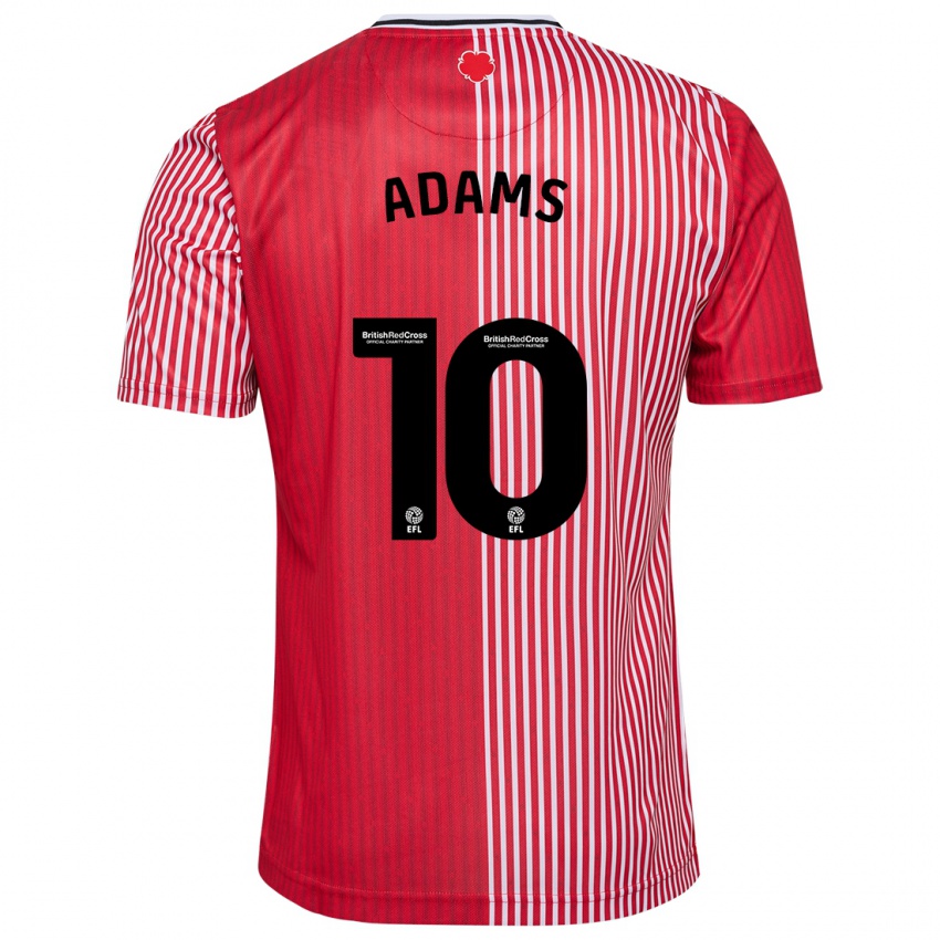 Niño Camiseta Ché Adams #10 Rojo 1ª Equipación 2023/24 La Camisa Perú