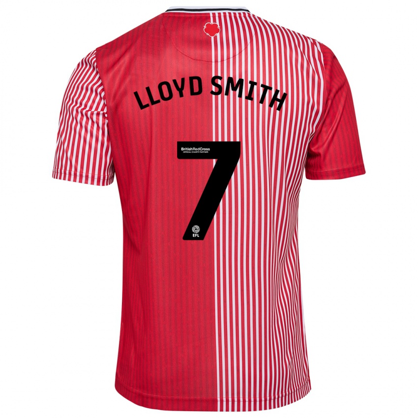 Niño Camiseta Lexi Lloyd-Smith #7 Rojo 1ª Equipación 2023/24 La Camisa Perú