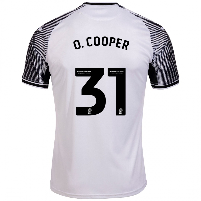 Niño Camiseta Oliver Cooper #31 Blanco 1ª Equipación 2023/24 La Camisa Perú