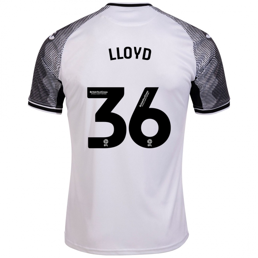 Niño Camiseta Ben Lloyd #36 Blanco 1ª Equipación 2023/24 La Camisa Perú