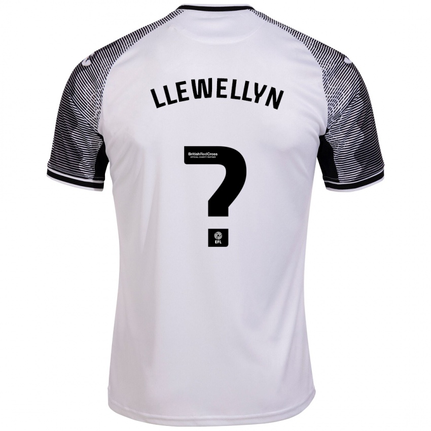 Niño Camiseta Cameron Llewellyn #0 Blanco 1ª Equipación 2023/24 La Camisa Perú